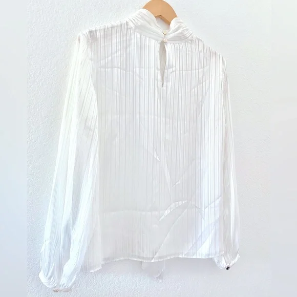 Ted Baker White Silk Blouse - Picture 6 of 13